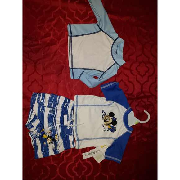 Baby Swimwear (Trunk and Shirt) 3 months and 6 months, New - Picture 2 of 6